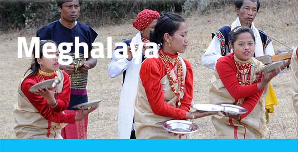 Traditional attire of Meghalayan tribes: Garo Khasi Jaintia | Traditional  attire, Traditional dresses, Traditional indian dress